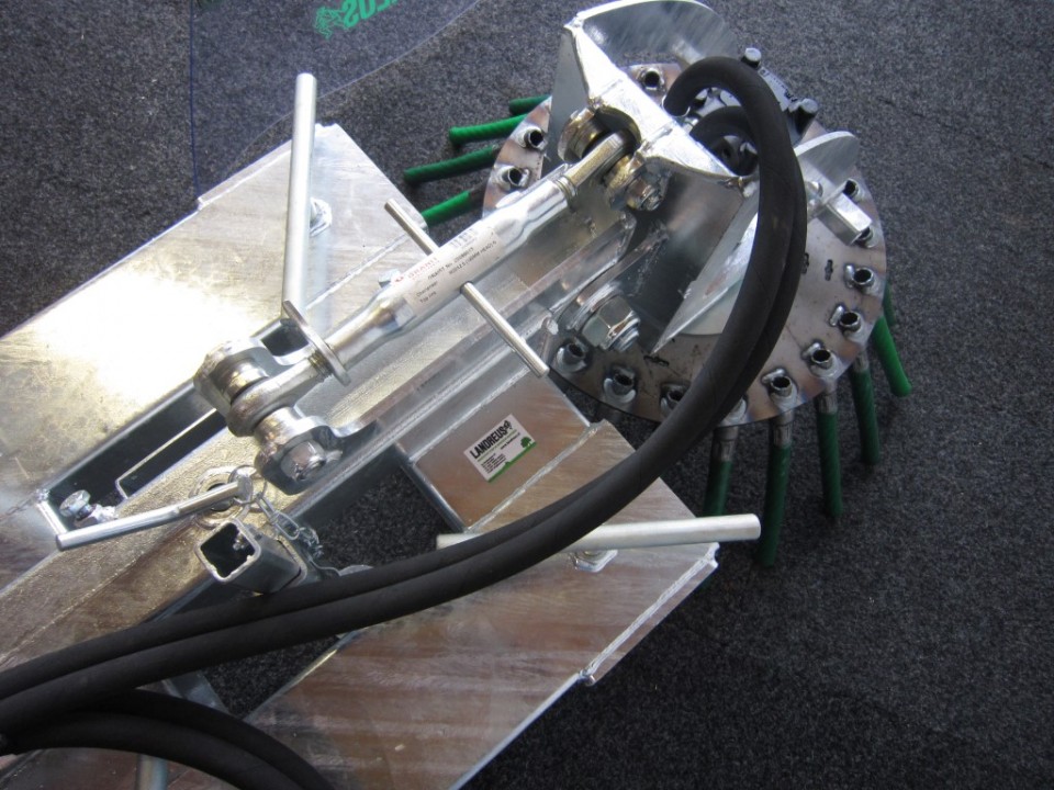 Onkruidborstel heftruck - shovel