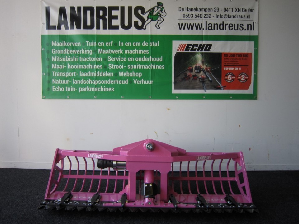 Maaikorf mini zwaar 1.60 met S40 ophanging en verlenggiek