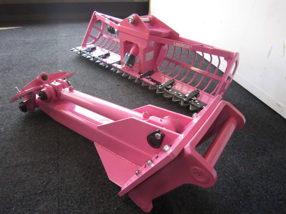 Maaikorf mini zwaar 1.60 met S40 ophanging en verlenggiek