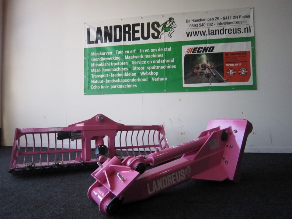 Maaikorf mini zwaar 1.60 met S40 ophanging en verlenggiek