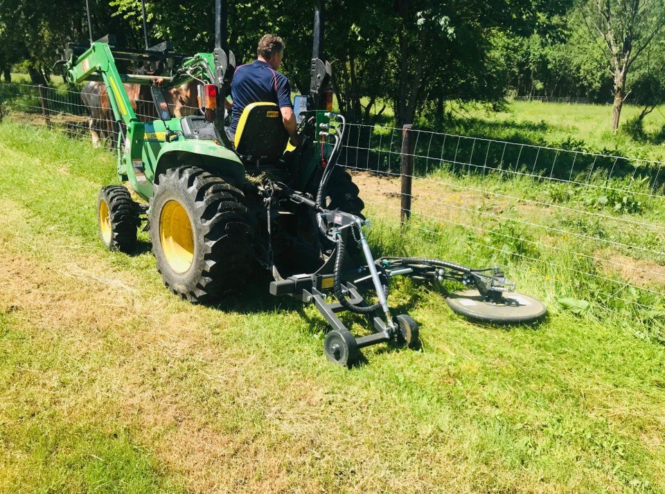 Palenmaaier 3-punt aansluiting