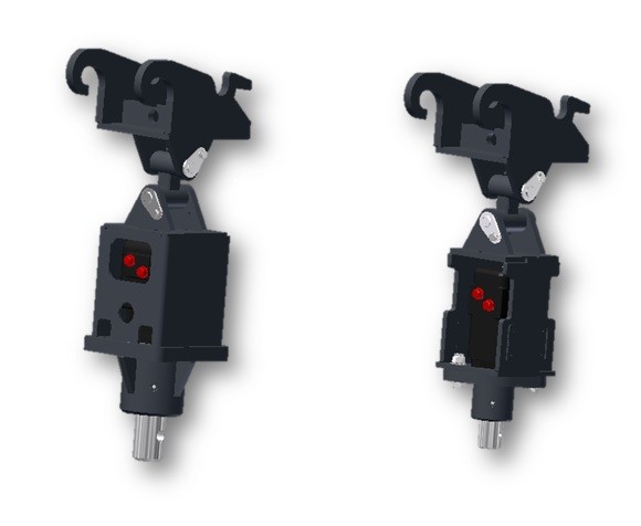 Grondboor graafmachine