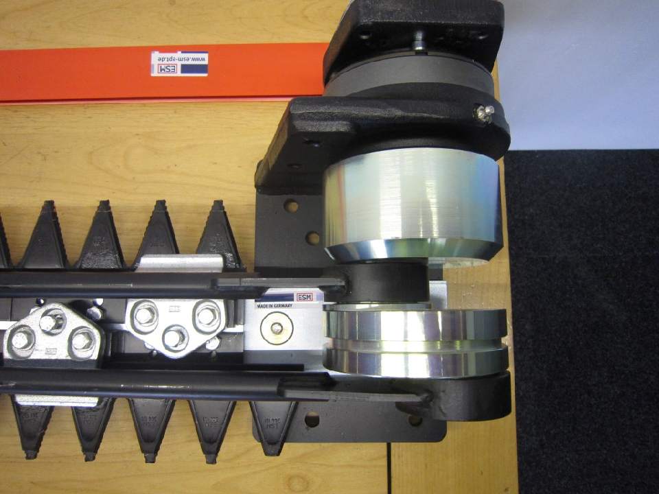 Dubbele messenbalk 1.90