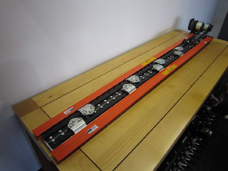 Dubbele messenbalk 1.90