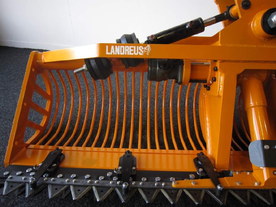 Maaikorf LMZ 2.00 meter, dubbele spijlen met 40 graden kantelkop CW1 ophanging