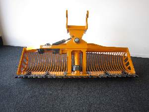 Maaikorf LMZ 2.00 meter, dubbele spijlen met 40 graden kantelkop CW1 ophanging